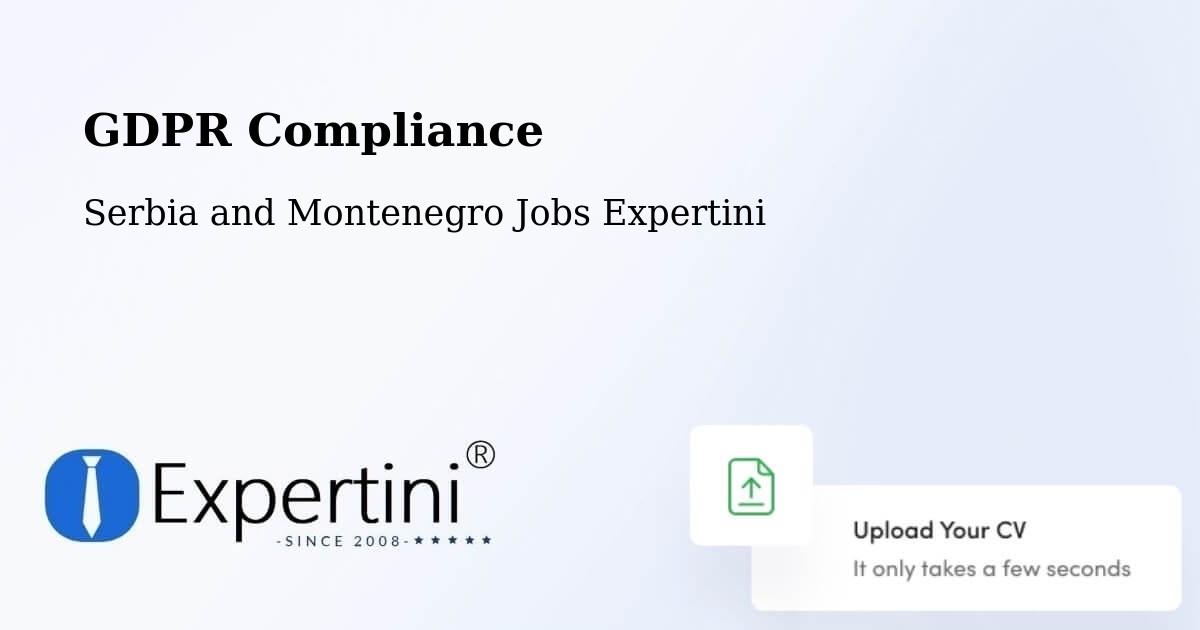 EU GDPR Compliance Statement – Rayside Balfour - Serbia and Montenegro Jobs Expertini