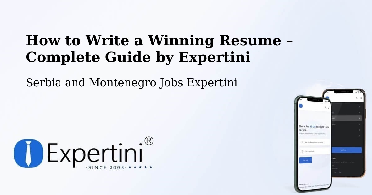 Resume Writing Guide for Job Seekers – Rayside Balfour - Rayside Balfour, Serbia and Montenegro Jobs Expertini